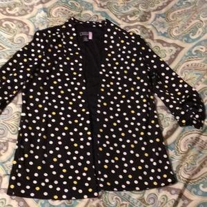 Polka Dot Blazer Sz L